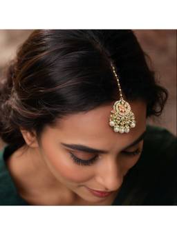 TAD Accessories - Multicolor Kundan Maang Tikka