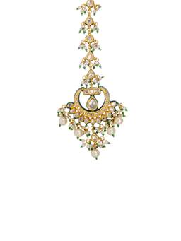 TAD Accessories - Multicolor Kundan Maang Tikka