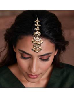 TAD Accessories - Multicolor Kundan Maang Tikka