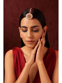 SWABHIMANN - Hanika Multi-Color Kundan Borla