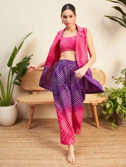 Uptownie - Three Piece Linen Co-Ord Pink (Set of 3)