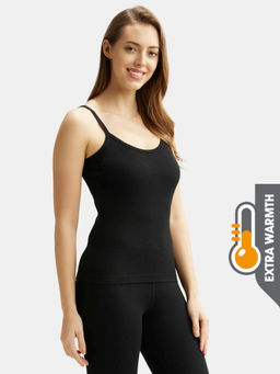 Jockey - 2501 Women Extra Warmth Combed Cotton Rich Thermal Camisole - Black