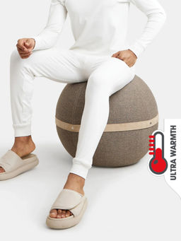 Jockey - 2623 Men Soft Touch Microfiber Elastane Thermal Long John - Light Bright White