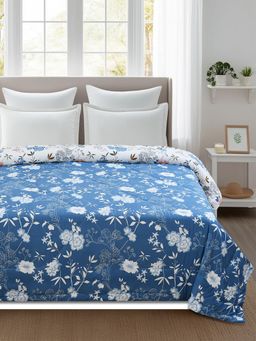 Florida - Printed Microfiber Reversible 180 GSM Double Bed AC Comforter (220x240 cm)