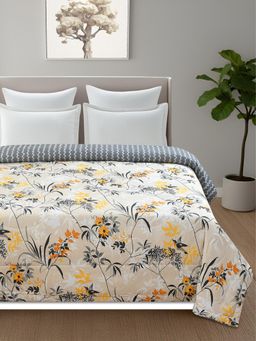 Florida - Printed Microfiber Reversible 180 GSM Double Bed AC Comforter (220x240 cm)