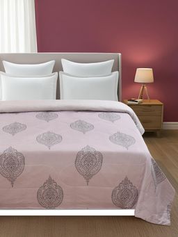 Florida - Printed Microfiber Reversible 180 GSM Double Bed AC Comforter (220x240 cm)