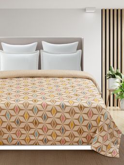 Florida - Printed Microfiber Reversible 180 GSM Double Bed AC Comforter (220x240 cm)