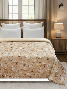 Florida - Printed Microfiber Reversible 180 GSM Double Bed AC Comforter (220x240 cm)