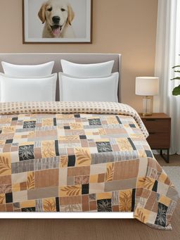 Florida - Printed Microfiber Reversible 180 GSM Double Bed AC Comforter (220x240 cm)