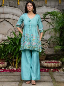 HOUSE OF JAMOTI - Bluebell Grace Mustard Co-Ord Set