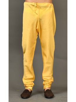 Simaaya - Yellow Premium Quality Silk Pyjama for Men
