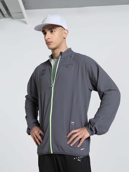 Puma - Mens Grey Solid Training Jacket