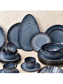 Amalfiee Ceramics - Handmade Saanjh Grand Premium Dinner Set Of 54 Pcs