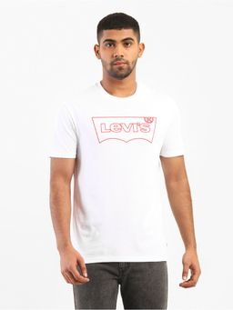 Levi's - Men White Round Neck T-shirt