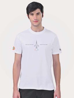 Aero Armour - Army Prestige White T-Shirt