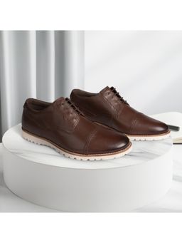 Ruosh - The Otes Men Dark Brown Casual Derbies