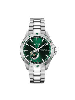 Boss - Troper Automatic Mech-Automatic Green Round Dial Mens Watch (1514200) (M)
