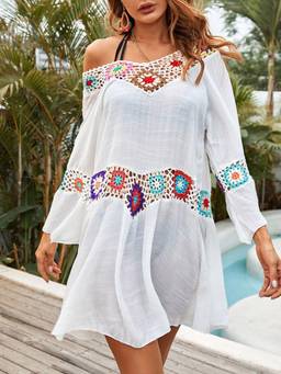 Oh Rare - Women Fashion V-Neck Cover Up