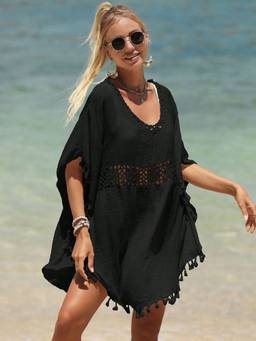 Oh Rare - Women Black Cover Up