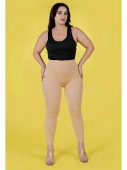 Keepfit - Plus Size Stretchable Fleece Thermal Warm Footless Stockings