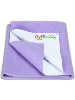 OYO BABY - Lavender Solid Cotton Drysheet (M)