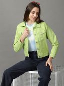 Green color option, Currently selected