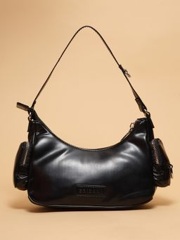 ERIDANI - Becky Black Shoulder Bag