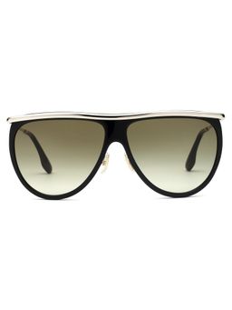 Victoria Beckham - Full UV Protection Smoke Lens Aviator Sunglasses (60)