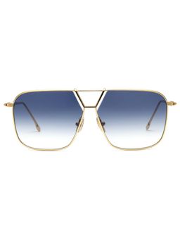 Victoria Beckham - Full UV Protection Blue Lens Modified Rectangle Sunglasses (60)