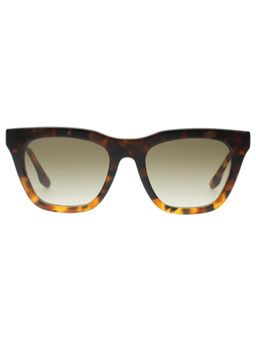 Victoria Beckham - Full UV Protection VB630 Rectangle Smoke Gradient Lens Zyl Frame Sunglasses (53)