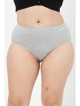 Zelena - Grey High Rise Maternity Hipster Brief