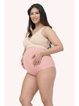 Zelena - Pink Over Belly Maternity Brief