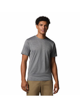 Columbia - Mens Grey Omni-Wick Hike Crew T-Shirt