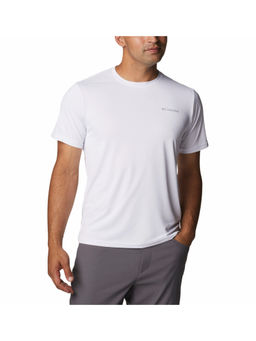 Columbia - Mens White Omni-Wick Hike Crew T-Shirt