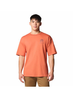 Columbia - Mens Orange Landroamer Short Sleeve Crew T-Shirt