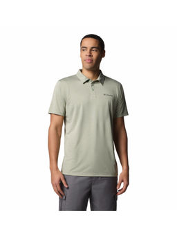 Columbia - Mens Grey Omni-Wick Hike Polo T-Shirt