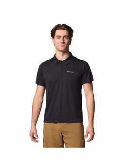 Columbia - Mens Black Omni-Shade Zero Rules Light Polo T-Shirt