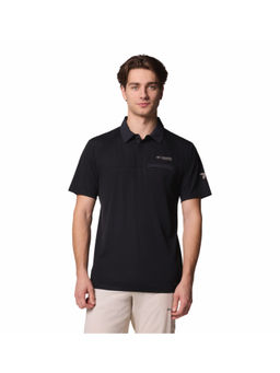 Columbia - Mens Black Omni-Wick Cirque River Pro Polo T-Shirt