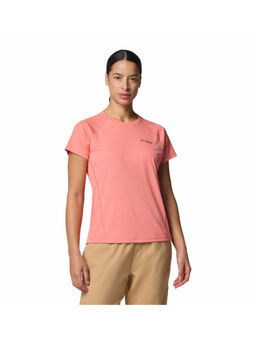 Columbia - Womens Pink Omni-Freeze Zero Ice Cirque River Pro T-Shirt