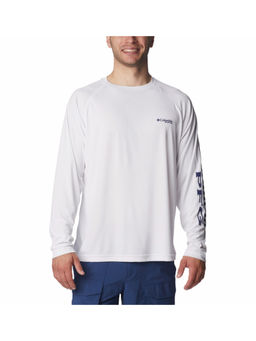 Columbia - Mens White Omni-Shade Broad Spectrum Terminal Tackle T-Shirt