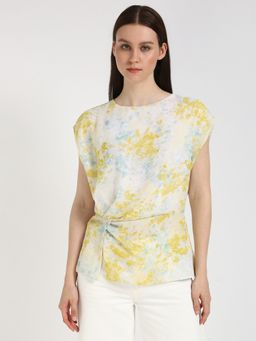 Calvin Klein - Women Multi-Color Printed Casual Top