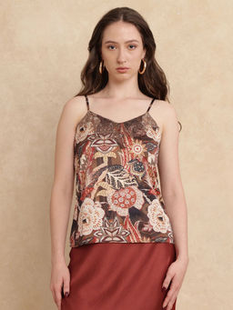 RAREISM - Ronu Brown Abstract Regular Top