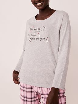 La Vie En Rose - Cotton Raglan Sleeve Shirt