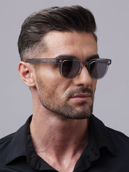 Shisen Fox - Osaka Smoke Frame Grey Lens Sunglasses (48)