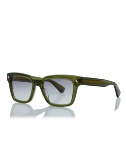Shisen Fox - Okinawa Forest Green 2.0 Frame Grey Lens Sunglasses