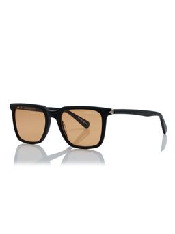 Shisen Fox - Kimyou Matte Black 2.0 Frame Brown Lens Sunglasses (52)