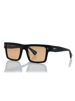 Shisen Fox - Kyoto Matte Black Frame Orange Lens Sunglasses (53)