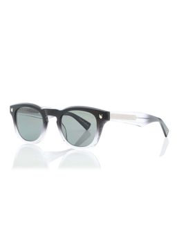 Shisen Fox - Totoro Crystal Gradient & Polarized Frame Grey Lens Sunglasses (48)