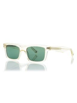 Shisen Fox - Nara Citron & Polarized Frame Green Lens Sunglasses (53)