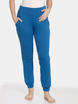 Zivame - Blue Coucou Bamboo Cotton Maternity Pyjama